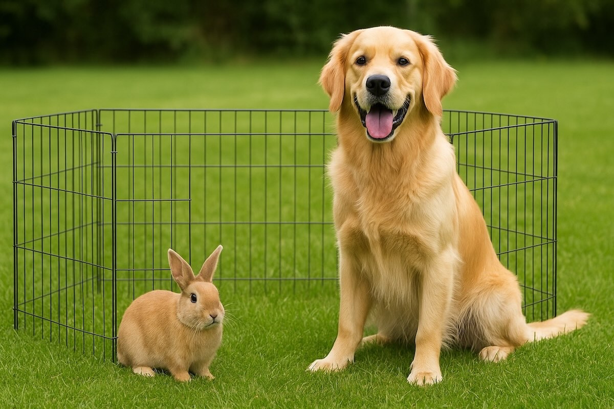 פנסיון לארנבים וכלבים