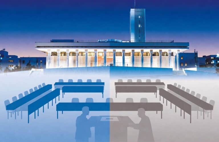 המפה הפוליטית בישראל: הגושים, המפלגות ו-61 המנדטים