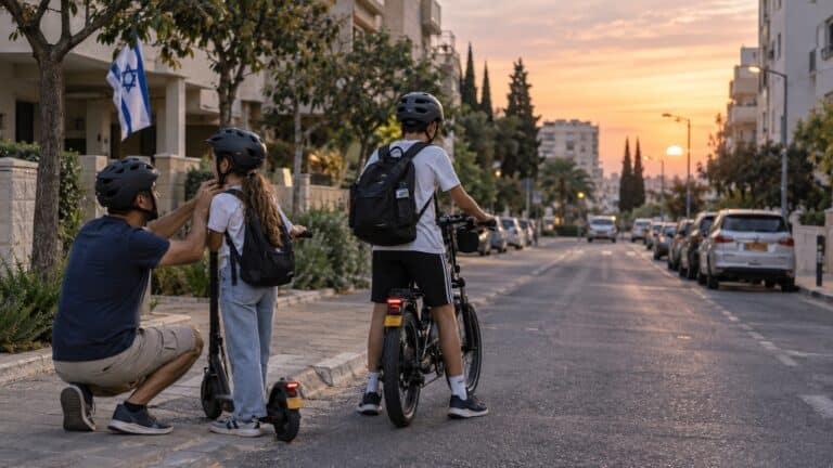 750 שקל לקורקינט חשמלי: מה נאכף ביום כיפור