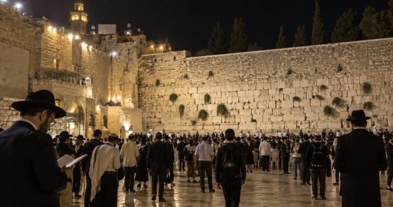 סליחות בכותל השבוע: מה חינם, כמה עולה סיור ואיך חוזרים בלילה